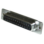 Amphenol 77SD C37S D-SUB Receptacle 37 Pins Solder Bucket EMC Protection