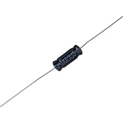 Suntan TS13AE1E100MSB000R 105°C 10uf 25V 105deg Axial Electro Capacitor