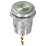 APEM CPB2110000NGSC Touch Button 12V 0.2A Green/Red IP68/IP69K Momentary