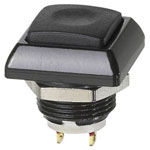 APEM ICC3SAD2 Pushbutton 28V DC 5A Off/(On) Momentary IP67 1pc