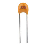 Suntan TS170R2A820JSBNA0R 82pF 5% 100V NPO P:2.54mm Radial Ceramic Capacitor