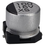 Suntan TS13C01C101MET000R 100uF 20% 16V 85°c SMD Alum Elec Capacitor Reel 1k