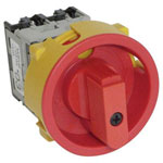 BACO NS4EV48 Isolator Switch Lockable 20A 400V 1x90° Red/Yellow