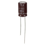 EKXJ401ELL100MJ16S NCC 10uF 400V 105°c Miniature Long Life Radial Electrolytic