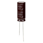 EKXJ451ELL330MK30S NCC 33uF 450V 105°c Miniature Long Life Radial Electrolytic