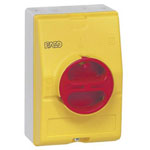 BACO BA0172261 Isolator Switch 50A 90° Yellow/Red 1 piece
