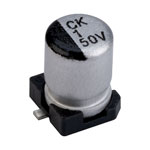 JB Capacitors JCK1H010M040054 1uF 20% 50V 105°c SMD Alum Elec C/T