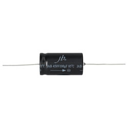 JB Capacitors JAB2W101M00002200430000B 100uF 20% 450v 85°C Axial Alum Elec Cap