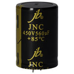 JB Capacitors JNC2W561M10003500500 560uF 20% 450V 85°C Snap-in Alum Elec Cap