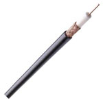 Belden MRG1791.00100 Coaxial Cable 2.80mm RG179 75Ω Black Per Metre