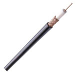 Belden MRG5900.00B100 Coax 6.15mm 75 Ω Black RG59 MIL-TYPE CATV Cable