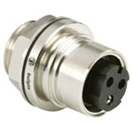 Bulgin PXM6012/08S/CR PXM Bullet Connector Socket 8-Pin Panel Mount