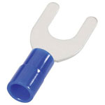 Cimco 180144 U Terminal 1.50-2.50mm² Dia4.3mm Partially Insulated Blue