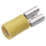 Cimco 180235 Blade Receptacle 9.5mm Width 1.2mm Thick Yellow Insulated