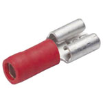 Cimco 180254 Blade Receptacle 4.8mm 0.5mm 180° Red 1 piece Part. Insulated
