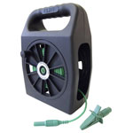 Cliff CIH299430 PG Test Lead 4mm Plug & Socket 30m Green Reel