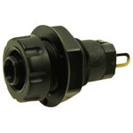 Cliff FCR14460D Jack Socket Vertical 4 mm Pin Black