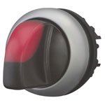 Eaton 216845-1 M22 Series Selector Switch Black/Red 3-position Maintained