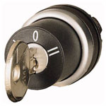 Eaton 216900-1 M22-WRS3 Selector Switch Black 2x40° Rotation