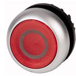 Eaton 216936-RD M22-DL Pushbutton Red 1 piece SPST Momentary Switch