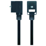 Escha 8047813 Cordset Black, Pins: 2+PE, VBI21 Series
