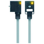 Escha 8047830 VBI21 Series Connector Black 2-Pin + PE