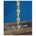 Exact 32121 HSS Metal Twist Drill Bit 2.1mm, 49mm Length, 10 Pcs