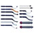Exact 60095 Deburrer Kit SCR-8 Set for Common Deburring Tasks