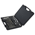 Exact 70531 18-Piece HSS Metric Tap Kit M3-M12