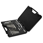 Exact 70542 CNC Tap Set 18-Piece Metric Right-Hand Cutting DIN 371/376