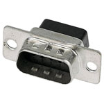 Harting 09 67 009 5601 D-SUB Pin Strip 180° 9 Pins Crimp Connector