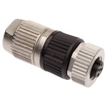 Harting 21032122305 M12 Sensor/Actuator Connector 4-Pin Socket Straight