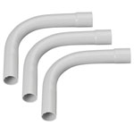Heidemann 13168 Bend EN25 Grey 3 pc Set 90° Angle Pre-shaped Sleeve