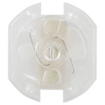 Heidemann 43181 Socket Inset Transparent Fits 230V/AC Earthing Socket