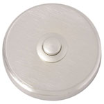 Heidemann 70083 Bell Button Nickel-Coated 24V/1A Sturdy Design