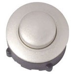 Heidemann 70094 Bell Button Nickel-Coated 24V/1A