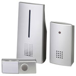 Heidemann 70804 HX Duo Wireless Door Bell Set, LED Signals, IP44 Transmitter