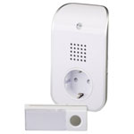 Heidemann 70822 HX Curve Wireless Doorbell Set 100m Range 8 Melodies