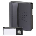 Heidemann 70831 HX Piano Wireless Doorbell Set, 100m Range, Flashlight