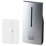 Heidemann 70836 HX Connect Wireless Doorbell Set, 8 Melodies, LED Signals