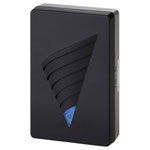 Heidemann 70870 HX Ice Wireless Door Bell Receiver, Sound/Visual Alerts