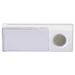 Heidemann 70880 HX Wireless Doorbell Transmitter with Name Plate