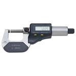 HELIOS PREISSER 0912501 Micrometer LCD 0-25mm Accuracy 0.001mm DIN 863-1