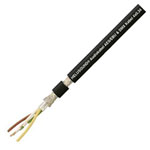 HELUKABEL 400033 Helusound Cable 4x0.34 mm² Black Sold per metre