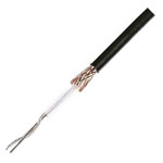 HELUKABEL 40005 Coax Cable 6.15mm RG62 A/U 93Ω Black Per Metre
