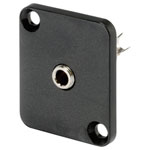 Hicon HI-J25SEFD Audio Jack 2.5mm Sleeve Socket 3 Pins Stereo Black