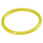 Hicon HI-UC-GE Series ID Rings, Yellow, 10pcs, Adjustable Silicone, Cap Fit