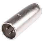 Hicon HI-X3MX3-MM XLR Adapter, XLR to Mini XLR, 1 pc