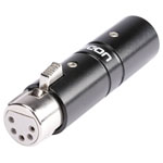 Hicon HI-X3X5-MF XLR Adapter Plug-Socket Reliable Audio Connection
