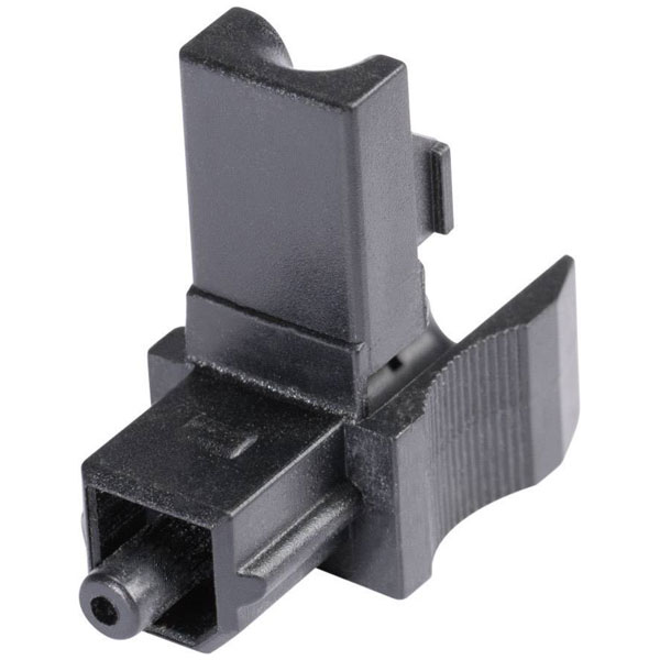 Hicon POF-TOS TOSLINK Plug Black 1 Pin Optical Signal Connector 20...